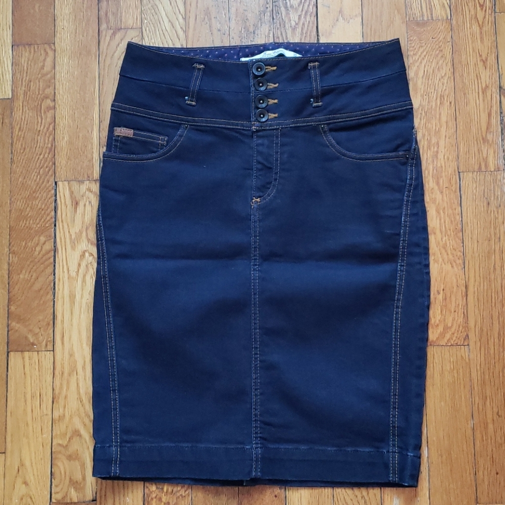 Zara denim skirt